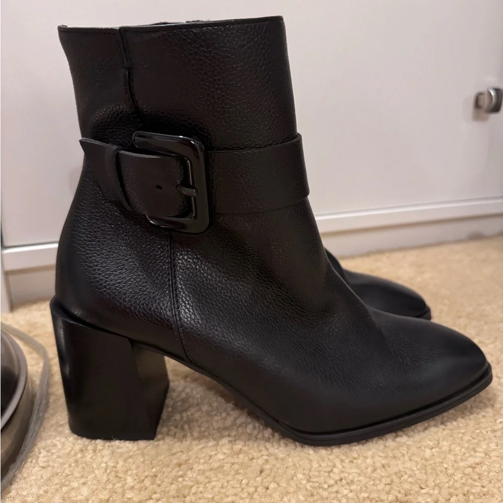 NEW💥 Paul Green Nirvana Bootie Black Pebble Leather Size US 9 | UK 6.5